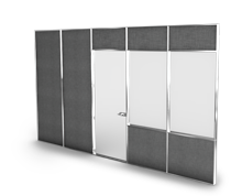 پارتیشن-اداری-دو-جدار-با-پوشش-ترکیبی-پریوال-تیپ-8511-41 -  - https://mohitara.com