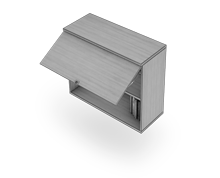 کمد-دیواری-با-درب-چوبی-رو-به-بالا-مولتی-کیس-تیپ-6421-41 -  - https://mohitara.com