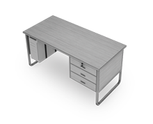 میز-کارشناسی-مستطیل-با-فایل-متصل-کوئیک-تیپ-3246-41 -  - https://mohitara.com